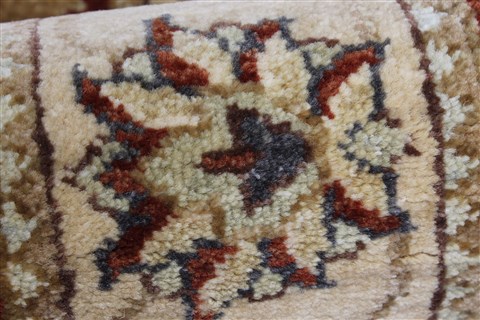 Ziegler Brown Runner Hand Knotted 27 X 122 Area Rug 250-22396 Image 10
