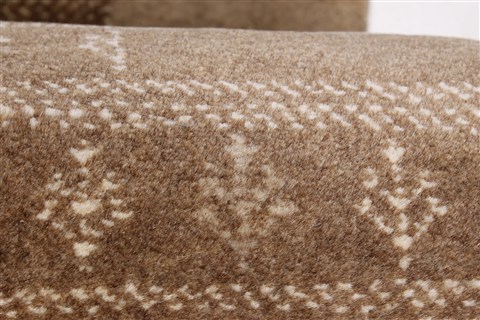 Gabbeh Beige Runner Hand Knotted 26 X 118 Area Rug 250-22400 Image 10