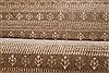 Gabbeh Beige Runner Hand Knotted 26 X 118  Area Rug 250-22400 Thumb 13