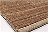 Gabbeh Beige Runner Hand Knotted 26 X 118  Area Rug 250-22400 Thumb 7