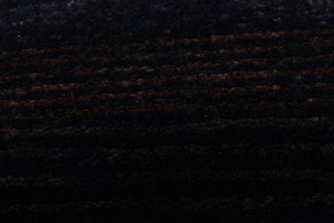 Gabbeh Black Runner Hand Knotted 28 X 119 Area Rug 250-22404 Image 10