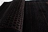 Gabbeh Black Runner Hand Knotted 28 X 119 Area Rug 250-22404 Thumb 13