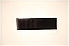 Gabbeh Black Runner Hand Knotted 28 X 119 Area Rug 250-22404 Thumb 1