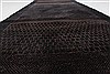 Gabbeh Black Runner Hand Knotted 28 X 119 Area Rug 250-22404 Thumb 3