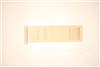 Gabbeh Beige Runner Hand Knotted 27 X 119  Area Rug 250-22406 Thumb 1