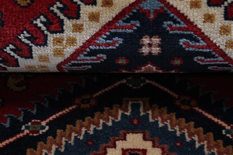 Karajeh Red Runner Hand Knotted 26 X 1211 Area Rug 250-22407 Image 13