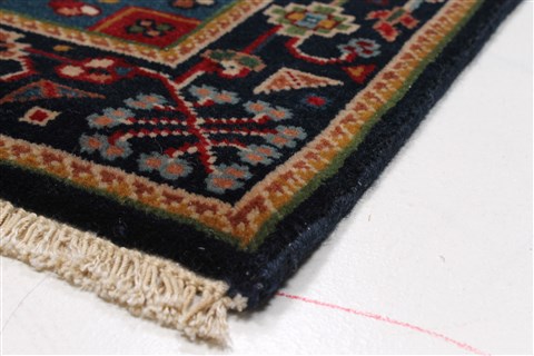 Karajeh Red Runner Hand Knotted 26 X 1211 Area Rug 250-22407 Image 6