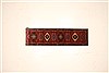 Karajeh Red Runner Hand Knotted 26 X 1211  Area Rug 250-22407 Thumb 1