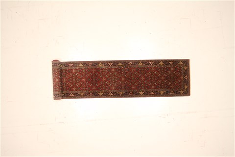 Herati Red Runner Hand Knotted 26 X 135 Area Rug 250-22413 Image 1