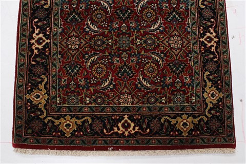 Herati Red Runner Hand Knotted 26 X 135 Area Rug 250-22413 Image 6