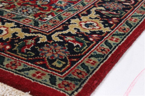 Herati Red Runner Hand Knotted 26 X 135 Area Rug 250-22413 Image 8