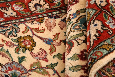 Tabriz Red Hand Knotted 33 X 53  Area Rug 253-22415 Image 3