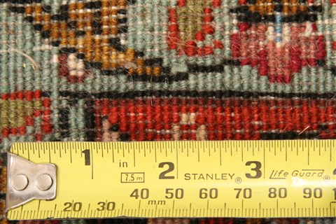 Tabriz Red Hand Knotted 33 X 53  Area Rug 253-22415 Image 7