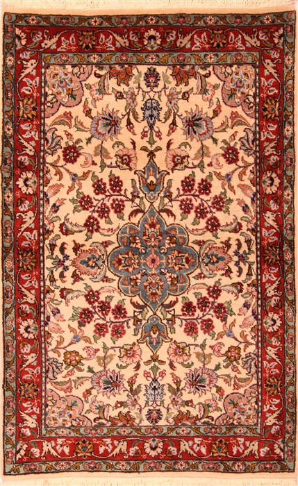 Tabriz Red Hand Knotted 33 X 53  Area Rug 253-22415 Image 0