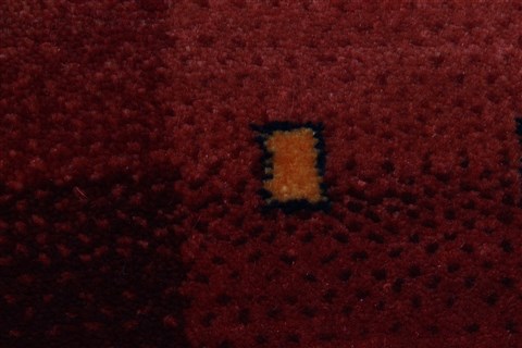 Gabbeh Red Runner Hand Knotted 26 X 116 Area Rug 250-22423 Image 11