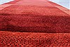 Gabbeh Red Runner Hand Knotted 26 X 116 Area Rug 250-22423 Thumb 3