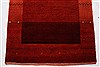Gabbeh Red Runner Hand Knotted 26 X 116 Area Rug 250-22423 Thumb 5