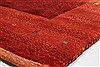 Gabbeh Red Runner Hand Knotted 26 X 116 Area Rug 250-22423 Thumb 7