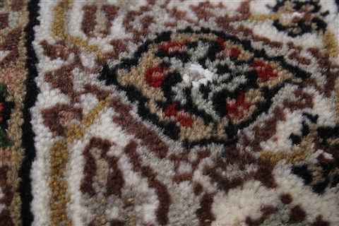 Tabriz Red Runner Hand Knotted 28 X 123 Area Rug 250-22426 Image 11
