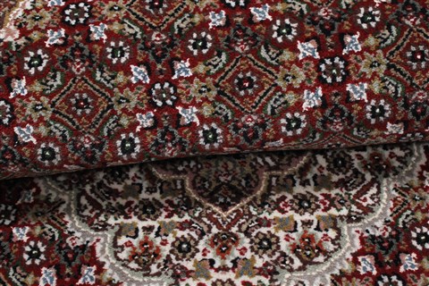 Tabriz Red Runner Hand Knotted 28 X 123 Area Rug 250-22426 Image 14