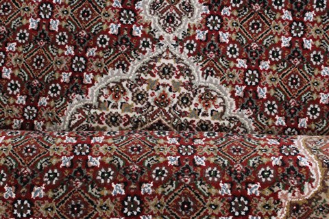 Tabriz Red Runner Hand Knotted 28 X 123 Area Rug 250-22426 Image 15