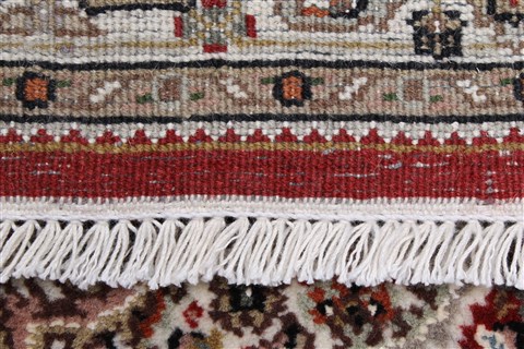 Tabriz Red Runner Hand Knotted 28 X 123 Area Rug 250-22426 Image 2