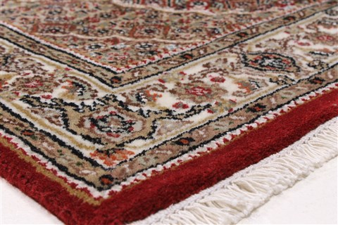 Tabriz Red Runner Hand Knotted 28 X 123 Area Rug 250-22426 Image 8