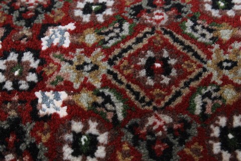 Tabriz Red Runner Hand Knotted 28 X 123 Area Rug 250-22426 Image 9