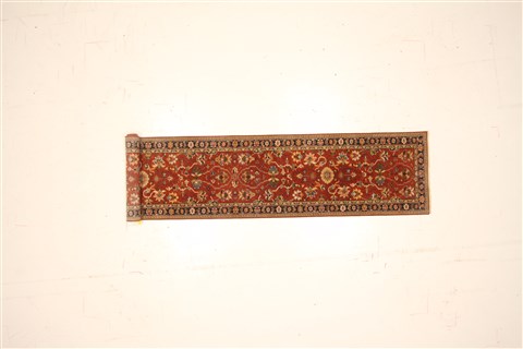 Serapi Brown Runner Hand Knotted 26 X 119 Area Rug 250-22428 Image 1