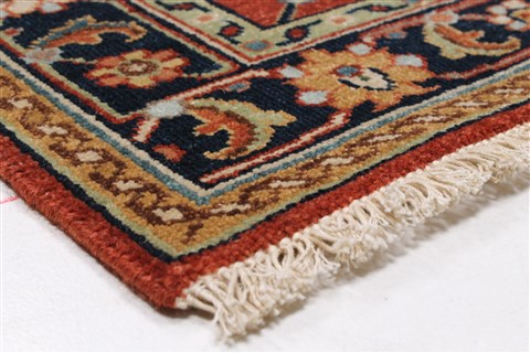 Serapi Brown Runner Hand Knotted 26 X 119 Area Rug 250-22428 Image 8