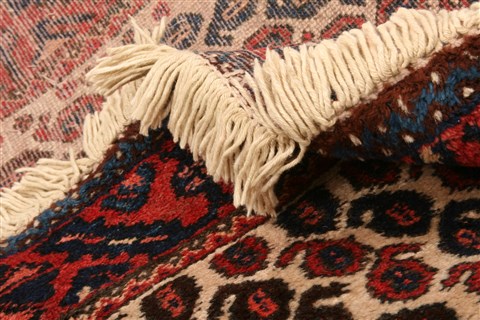 Afshar Red Hand Knotted 311 X 52 Area Rug 100-22432 Image 4