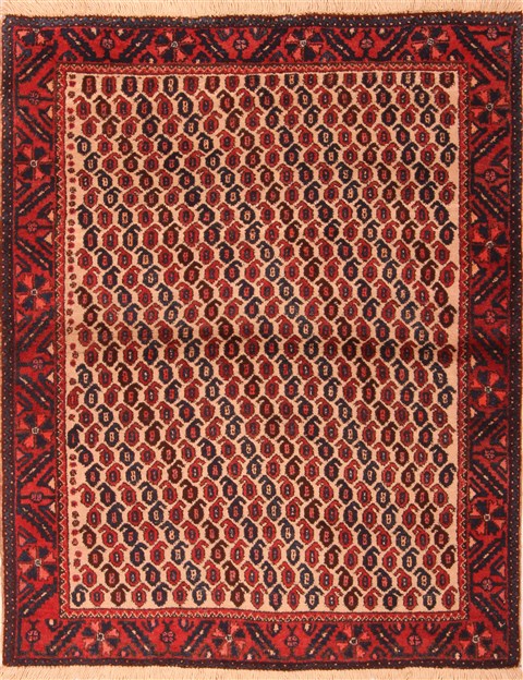 Afshar Red Hand Knotted 311 X 52 Area Rug 100-22432 Image 0