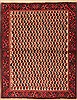Afshar Red Hand Knotted 311 X 52 Area Rug 100-22432 Thumb 0