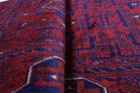 Bokhara Red Runner Hand Knotted 26 X 125 Area Rug 250-22433 Image 13