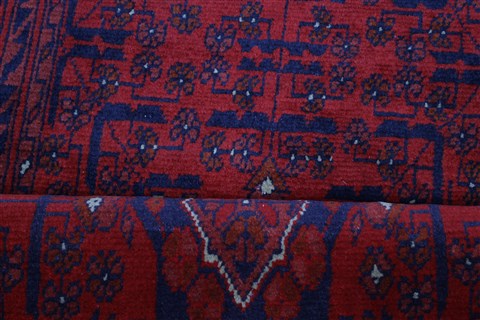 Bokhara Red Runner Hand Knotted 26 X 125 Area Rug 250-22433 Image 15
