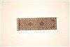 Tabriz Beige Runner Hand Knotted 29 X 121 Area Rug 250-22435 Thumb 1
