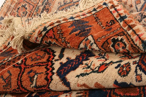 Shahre Babak Cream Hand Knotted 38 X 51 Area Rug 100-22439 Image 2