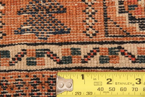 Shahre Babak Cream Hand Knotted 38 X 51 Area Rug 100-22439 Image 5