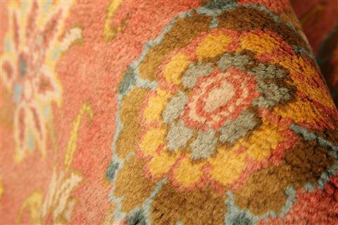 Varamin Orange Hand Knotted 34 X 411 Area Rug 100-22446 Image 1