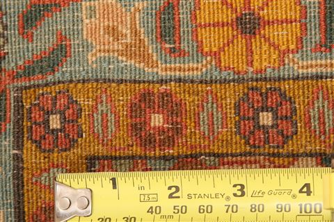 Varamin Orange Hand Knotted 34 X 411 Area Rug 100-22446 Image 7