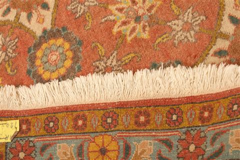 Varamin Orange Hand Knotted 34 X 411 Area Rug 100-22446 Image 8