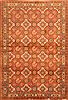 Varamin Orange Hand Knotted 34 X 411  Area Rug 100-22446 Thumb 0