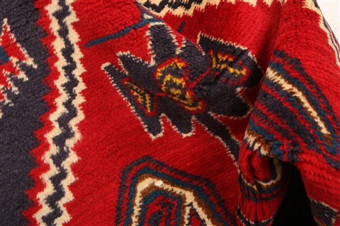 Sirjan Red Hand Knotted 36 X 54 Area Rug 100-22448 Image 2