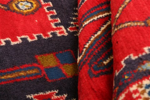 Sirjan Red Hand Knotted 36 X 54 Area Rug 100-22448 Image 3