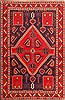 Sirjan Red Hand Knotted 36 X 54  Area Rug 100-22448 Thumb 0