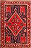 Sirjan Red Hand Knotted 36 X 54 Area Rug 100-22448 Thumb 0