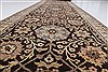 Tabriz Brown Runner Hand Knotted 27 X 128  Area Rug 250-22455 Thumb 2