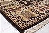 Tabriz Brown Runner Hand Knotted 27 X 128  Area Rug 250-22455 Thumb 7