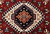 Karajeh Red Runner Hand Knotted 26 X 120  Area Rug 250-22457 Thumb 2