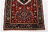 Karajeh Red Runner Hand Knotted 26 X 120  Area Rug 250-22457 Thumb 5